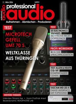 Professional Audio – Marz 2026