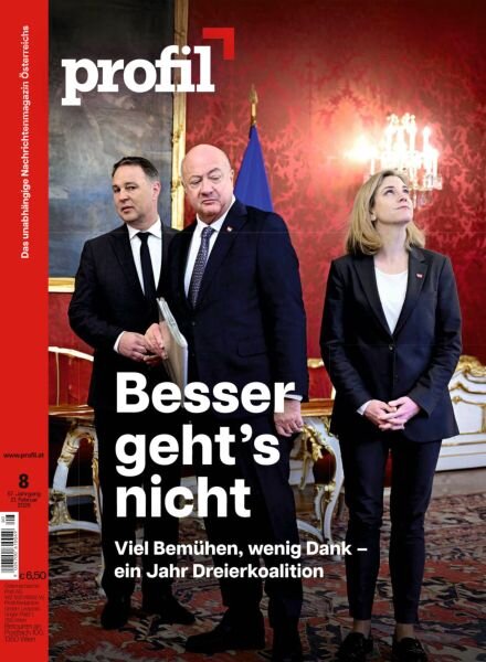 Profil – 20 Februar 2026 Cover