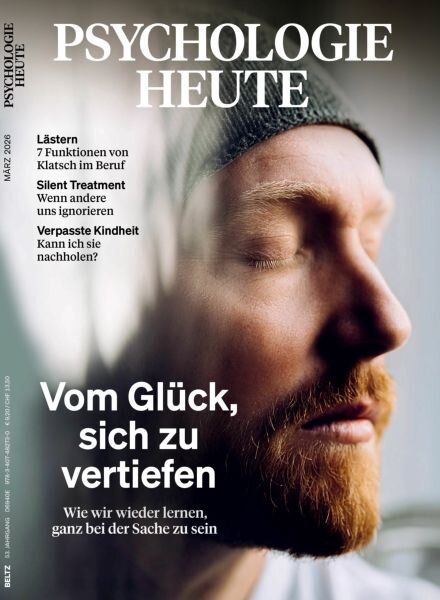 Psychologie Heute – Marz 2026 Cover