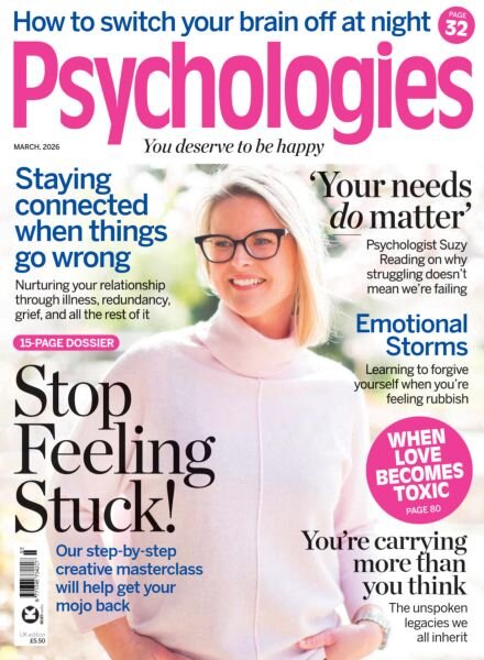 Psychologies UK – March 2026 Cover