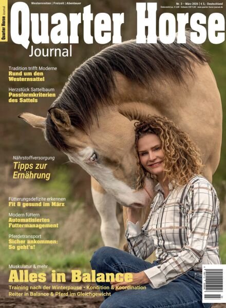 Quarter Horse Journal – Marz 2026 Cover