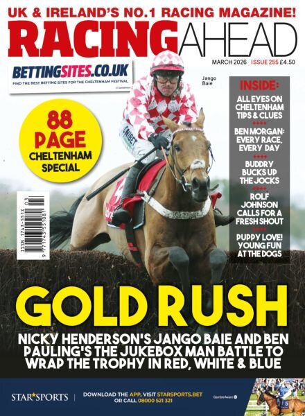Racing Ahead – March 2026 Cover