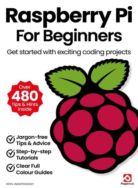Raspberry Pi For Beginners – March 2026 Cover