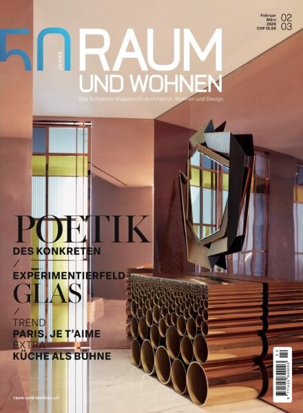 Raum und Wohnen – Februar-Marz 2026 Cover