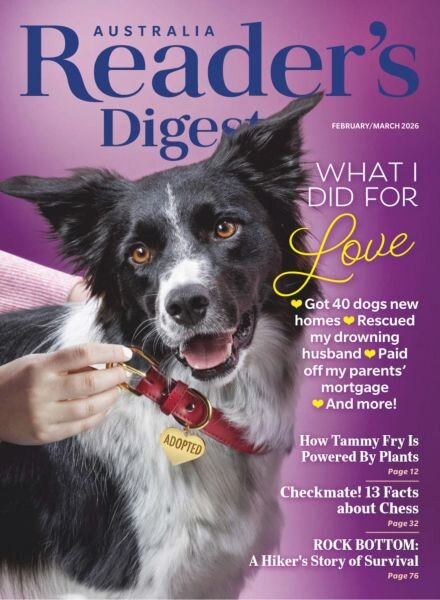 Reader’s Digest Australia – February-March 2026 Cover