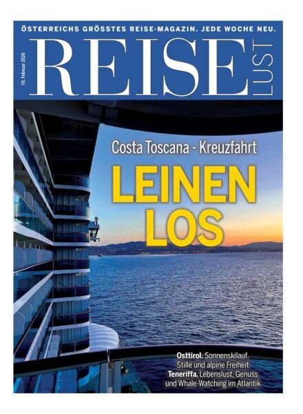 Reiselust – 10 Februar 2026 Cover
