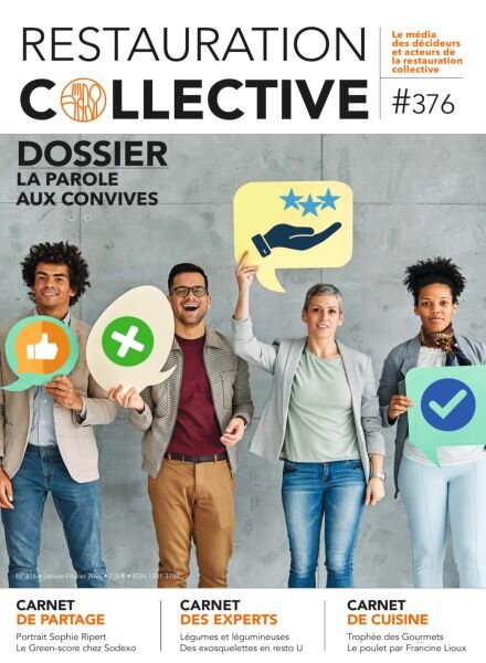 Restauration Collective – Janvier-Fevrier 2026 Cover