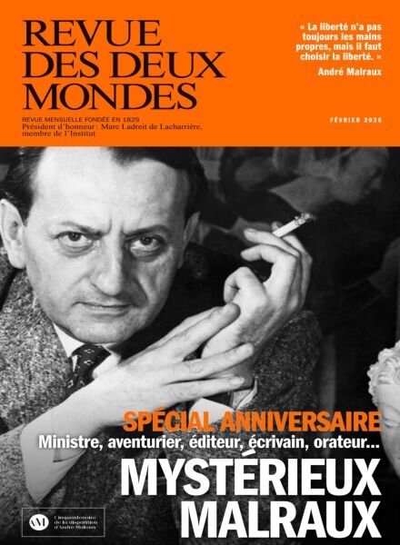 Revue des Deux Mondes – Fevrier 2026 Cover