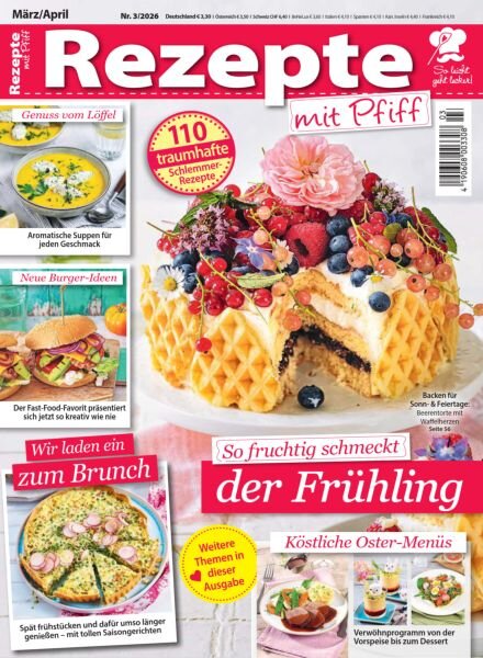 Rezepte mit Pfiff – Marz 2026 Cover