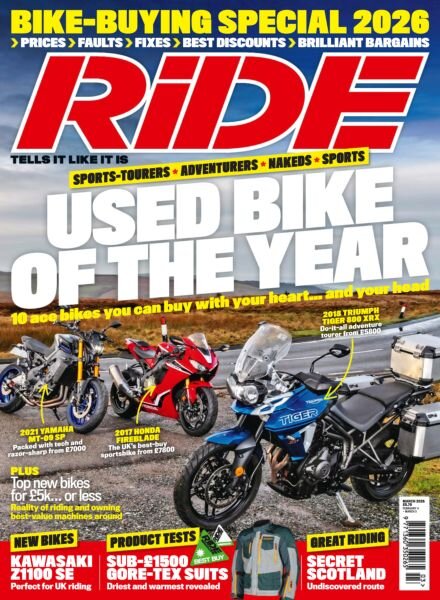 RiDE – March 2026 Cover
