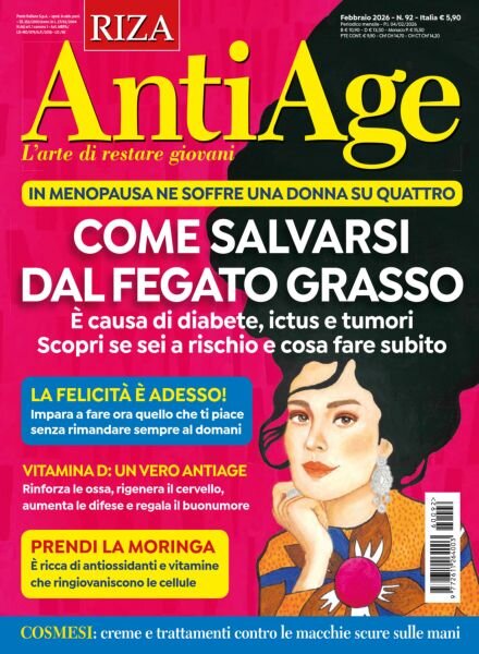Riza AntiAge – Febbraio 2026 Cover