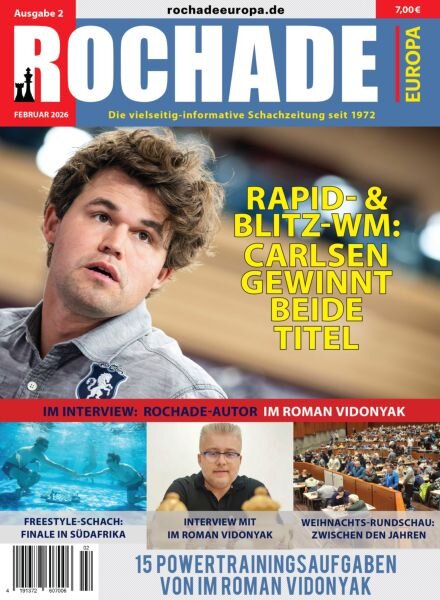 Rochade Europa – Februar 2026 Cover