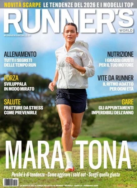 Runner’s World Italia – Febbraio 2026 Cover