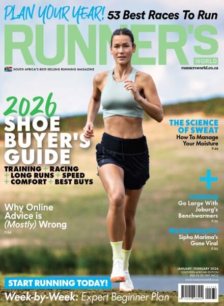 Runner’s World South Africa – January-February 2026 Cover