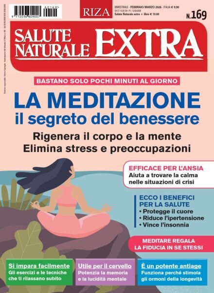 Salute Naturale Extra – Febbraio-Marzo 2026 Cover
