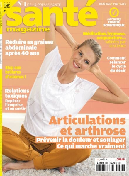 Sante Magazine – Mars 2026 Cover