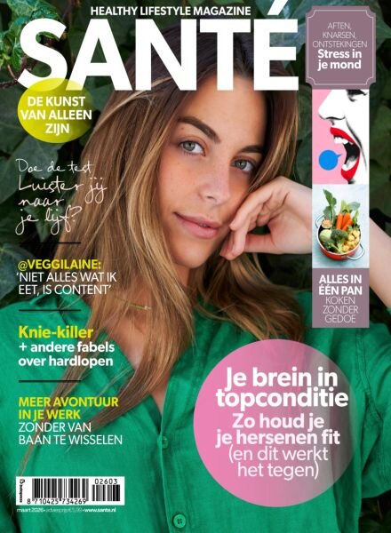 Sante Netherlands – Maart 2026 Cover