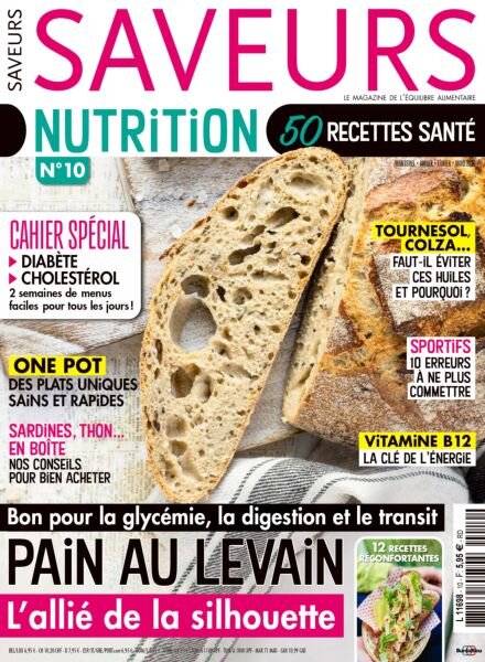 Saveurs Nutrition – Janvier-Mars 2026 Cover