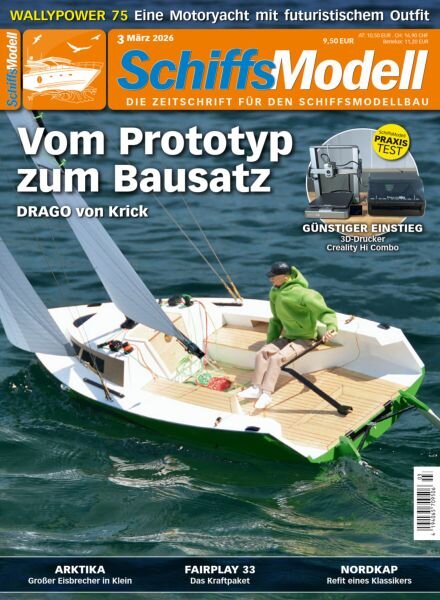 SchiffsModell – Marz 2026 Cover