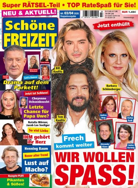 Schone Freizeit – Marz-April 2026 Cover