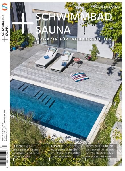 Schwimmbad + Sauna – Marz-April 2026 Cover