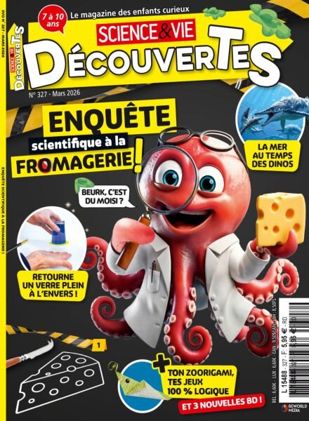 Science & Vie Decouvertes – Mars 2026 Cover