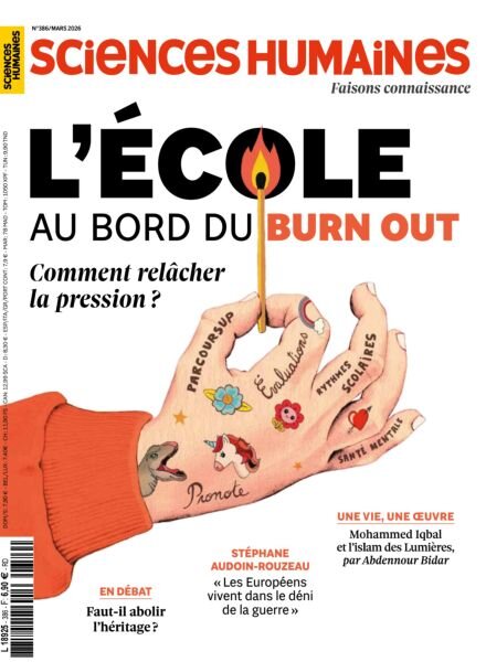 Sciences Humaines – Mars 2026 Cover