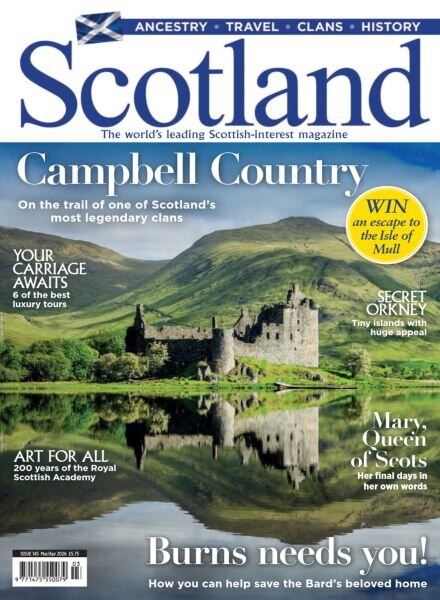 Scotland Magazine – March-April 2026 Cover