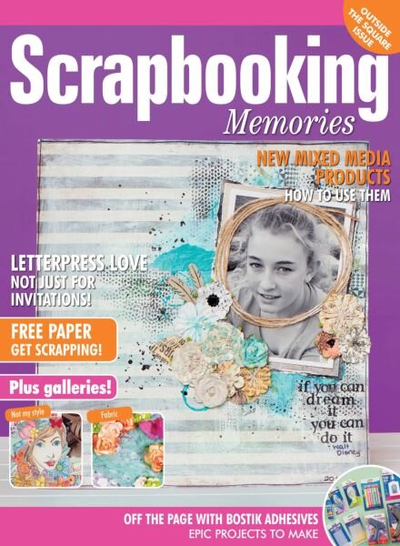 Scrapbooking Memories – Volume 25 Issue 1 2026 Cover