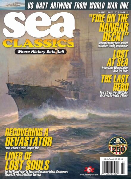 Sea Classics – March 2026 Cover