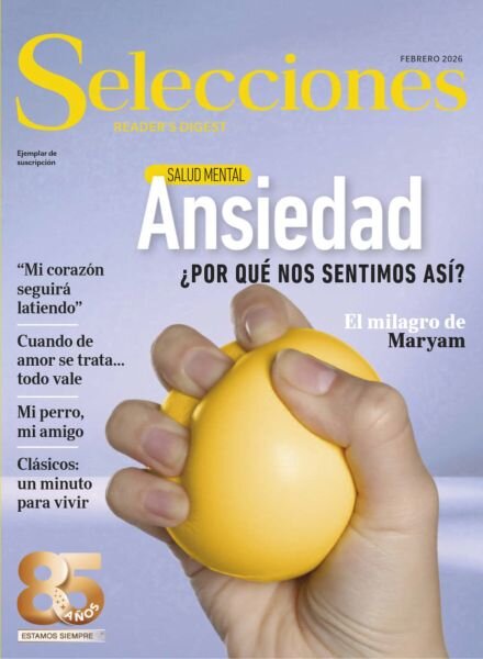 Selecciones Reader’s Digest Argentina – Febrero 2026 Cover