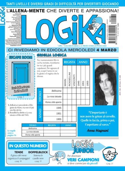 Settimana Logika – Febbraio 2026 Cover