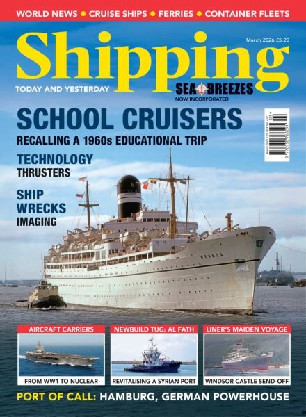 Shipping Today & Yesterday – March 2026 Cover