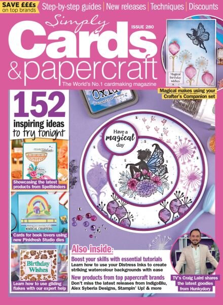 Simply Cards & Papercraft – Issue 280 2026 Cover