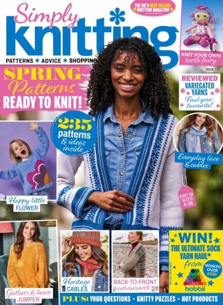 Simply Knitting – March 2026 Cover