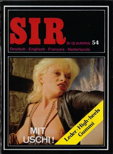 Sir Bizarre – Nr 54 1986 Cover