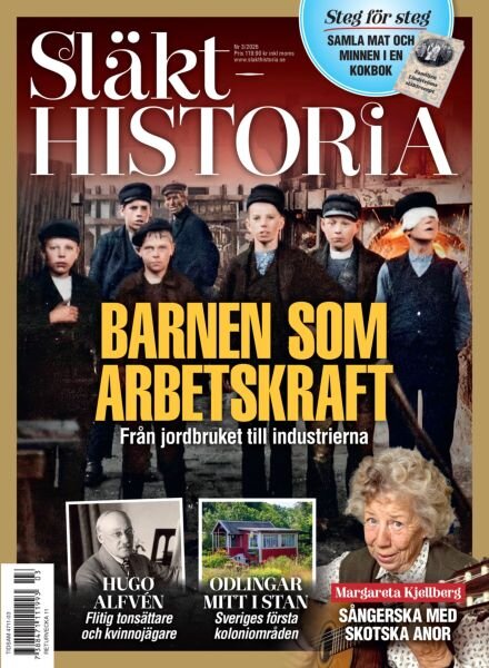 Slakthistoria – Februari 2026 Cover