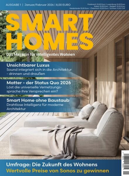 Smart Homes – Februar 2026 Cover