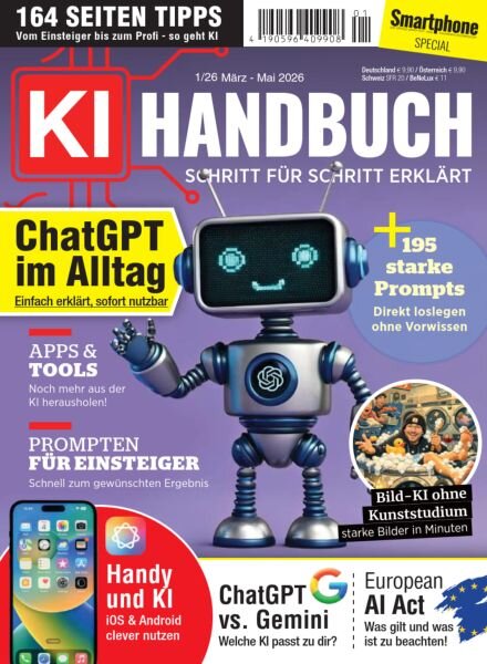 Smartphone Magazin Extra KI-Handbuch – Nr 1 Marz-Mai 2026 Cover