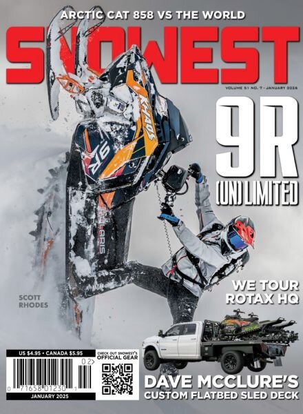 SnoWest Magazine – January 2026 Cover