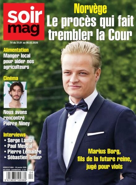 Soir Mag – 28 Janvier 2026 Cover