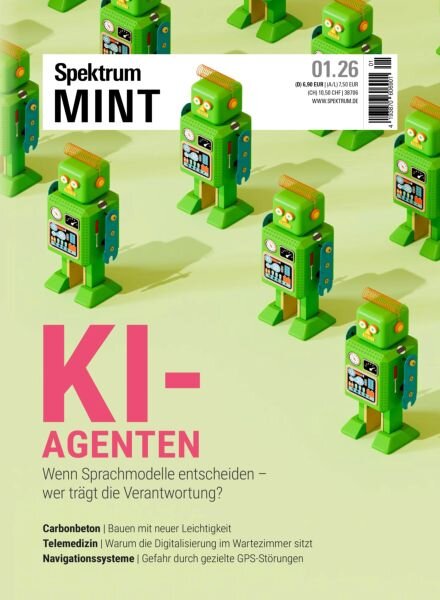 Spektrum MINT – Januar 2026 Cover