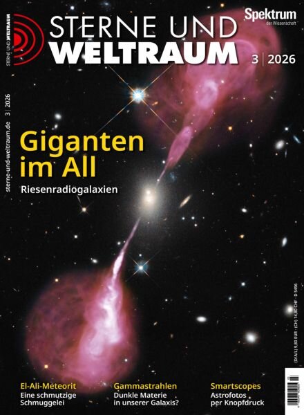 Spektrum Sterne und Weltraum – Marz 2026 Cover