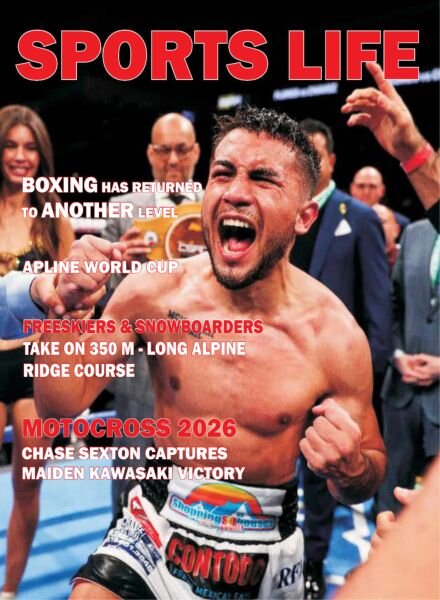 Sports Life Magazine – February 2026 Cover