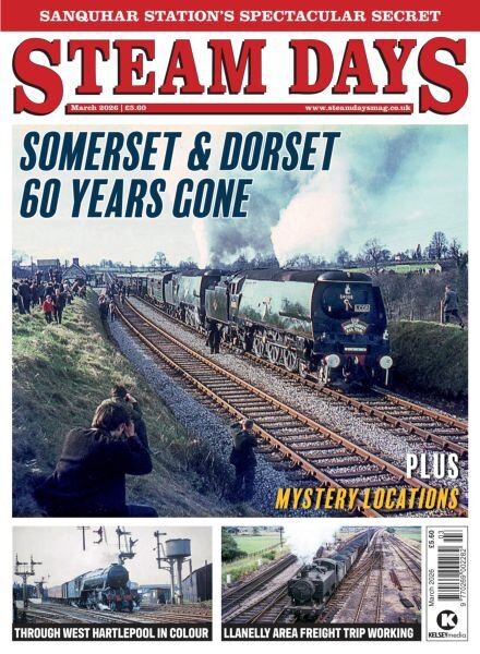 Steam Days – March 2026 Cover