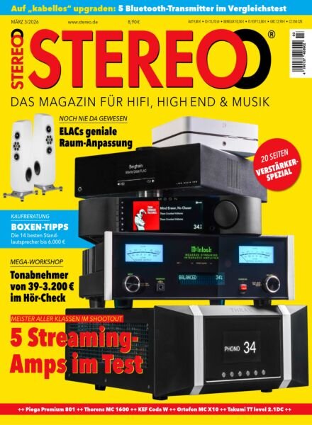 Stereo – Marz 2026 Cover