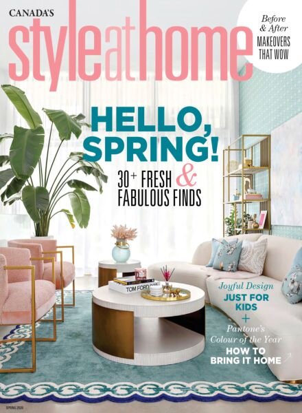 Style at Home Canada – Spring 2026 Cover