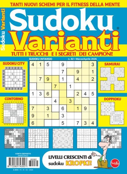 Sudoku Varianti – Marzo-Aprile 2026 Cover