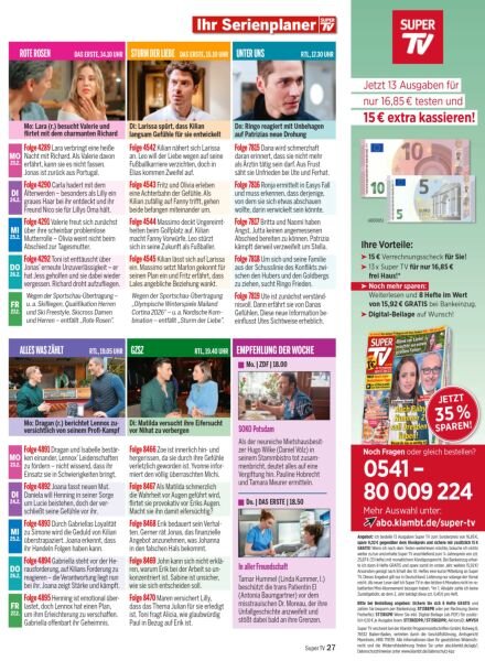 Super TV – 12 Februar 2026 Cover