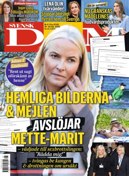 Svensk Damtidning – 16 Februari 2026 Cover